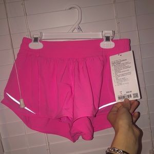 Lulu lemon hotty hot shorts